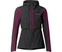 Pyöräilypaita Vaude Moab Zip-Off Jacket Women Cassis